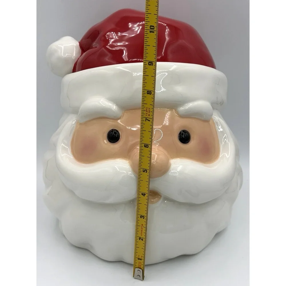 Pottery Barn Kids Santa Cookie Jar Rudolph the Red Nosed Reindeer Large EUC